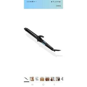 Bio Ionic 1.25' Curling Iron with Moisture Heat Technology & NanoIonic MX